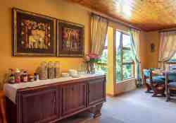 Open plan dining room area