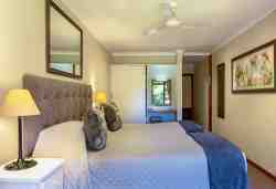 Room 4:  Bedroom size :  6m x 2.8m.   1 x Twin bedded room which is two single beds (2 x 1.9 x 0.90 meters) with en-suite shower.