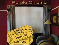 Home cinema.. Big screen and big sound!