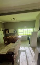 Self-Catering unit. Open plan lounge and kitchen.

This self-catering unit can sleep 6 people.
It is ideal for a close knit family as everything is open plan and shares one bathroom.