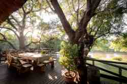 Deck with river view