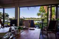 Breakfast and Pool Area