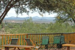 Panoramic Views over the Swarberg Mountains and Grobbelaars River while enjoying the jacuzzi