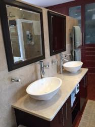 Master en-suite with double shower