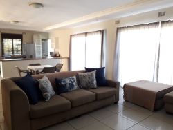 Apartment Living Area and Kitchen