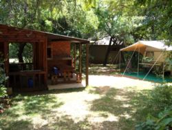 Luxury camping sites with private ablutions