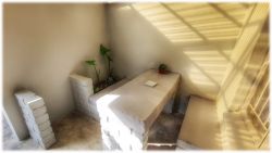 Private Pation with roof every studio apartment