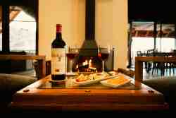Lodge Fireplace