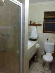 2nd Bathroom - shower, toilet and basin