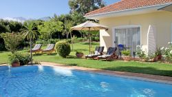 Pool and garden view