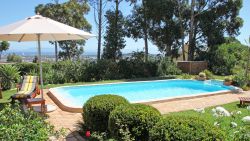 Pool and sea view