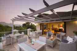Patio and Lounge area