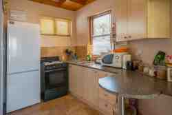 The Large Balcony Studio Apartment kitchenette