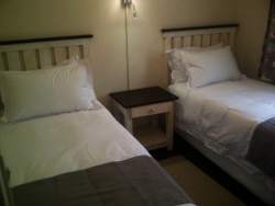 bedroom in Green Suite
