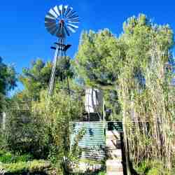 our windmill and dam 