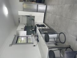 Kitchen and workspace