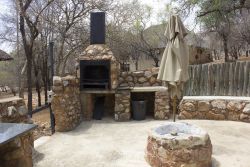 Chalet outdoor braai