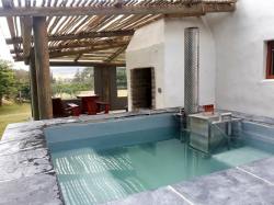 Wood fired hot tub