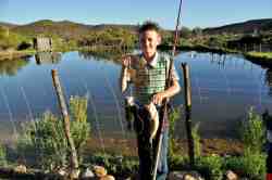 Bass fishing
