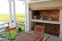 Braai area on stoep