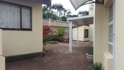 New awnings at Reception