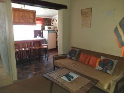 Chalet 4 lounge and kitchen