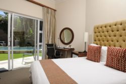 Luxury pool facing room