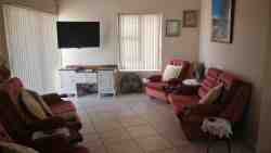 Lounge area with TV