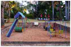 Play-area for the kids' enjoyment.