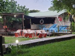 Lapa, pool and braai area