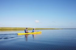 Kayaking on nearby Lake Sibaya
