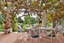 Main patio and garden