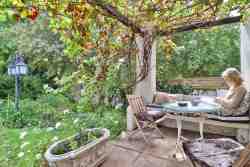 Patio at Lavender and Lemon