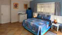 Luvitere sleeping area and kitchenette