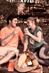 Enjoy a picnic on the farm at one of our six picnic sites