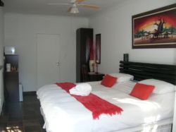Comfortable and spacious rooms all equipped with fridge, mocrowave, dstv, coffee and tea, cutlery and crockery.