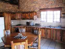 Kitchen and dining area