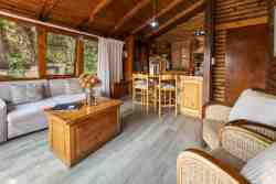 Middle chalet living area