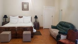 Room 3 - Double bed and Seating Area 