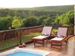 Relax in our jacuzzi with a cocktail or a true South African Estate Wine.