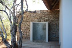 Outside shower