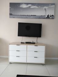 Wall mounted flat screen TV