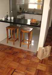 open plan kitchen (from living area)