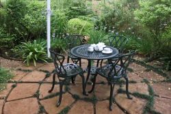 Private patio