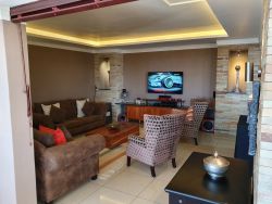 Communal TV room with full DStv.
