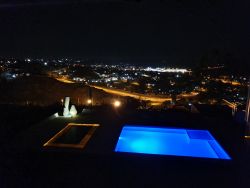 Weston Guest House view by night