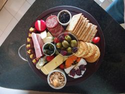 Cheese platter for Special night-out package.