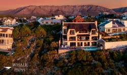 Whale Huys Luxury Oceanfront Eco Villa offers unobstructed views from the water's edge.