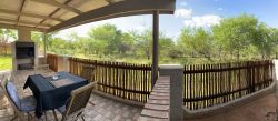 Sable Cottage Patio and Bush