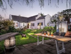Al fresco dining in summer.